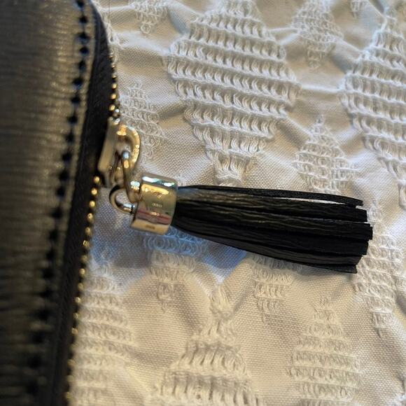 New  Ted Baker zippy black leather wallet - Picture 8 of 12